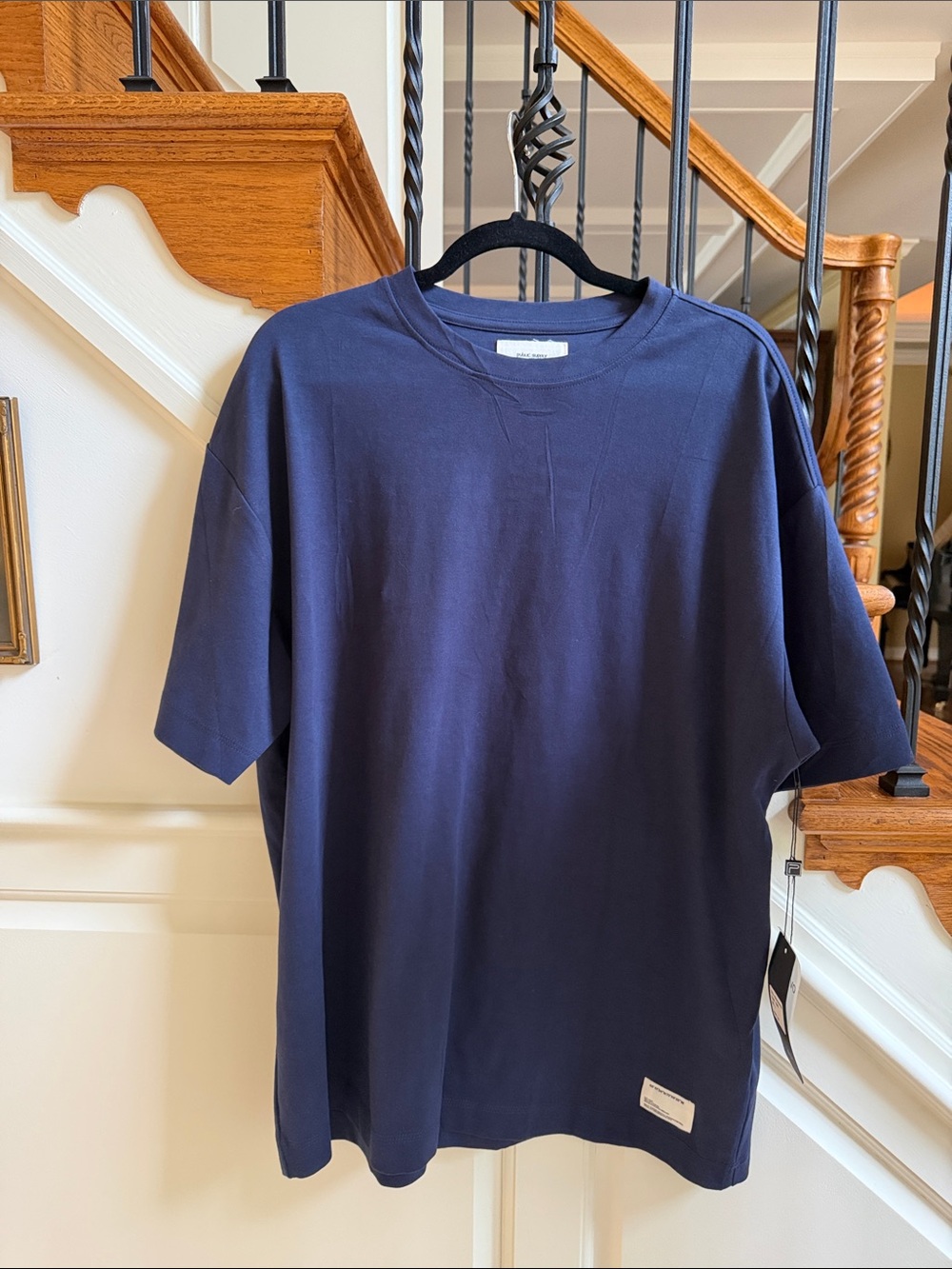 Public Supply Men’s Oversized Fit Tee Chocolate Brown